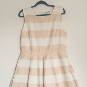 GAP Cream & White Dress